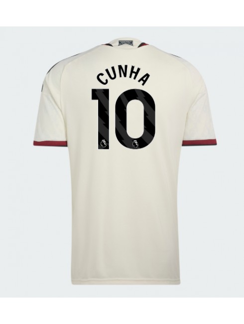 Moški Nogometna dresi replika Manchester United Matheus Cunha #10 Tretji 2026-27 Kratek rokav Moški Nogometna dresi replika Manchester United Matheus Cunha #10 Tretji 2026-27 Kratek rokav